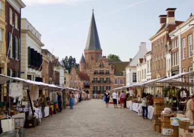 Brocante markt Zutphen in augustus 2016