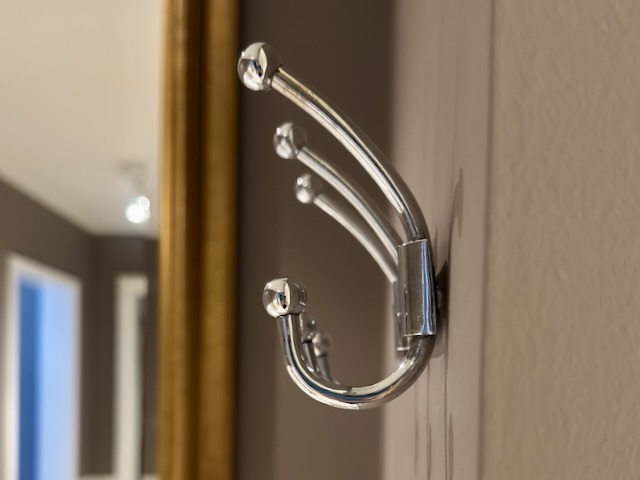 Handige haakjes voor badhanddoeken