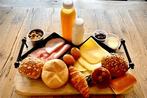 Ontbijt bij bed en breakfast Kerkstraatje3 in Zutphen