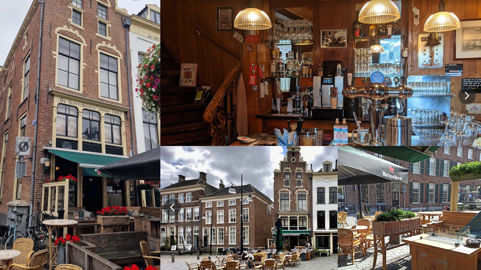 Bruin café De Korenbeurs Zutphen Houtmarkt