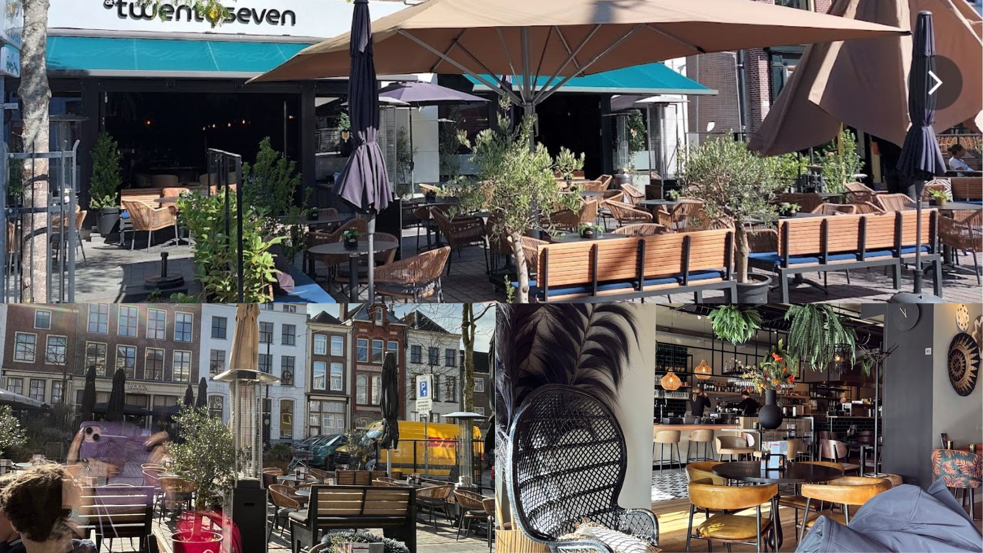 Twenty Seven Zutphen terras restaurant Groenmarkt